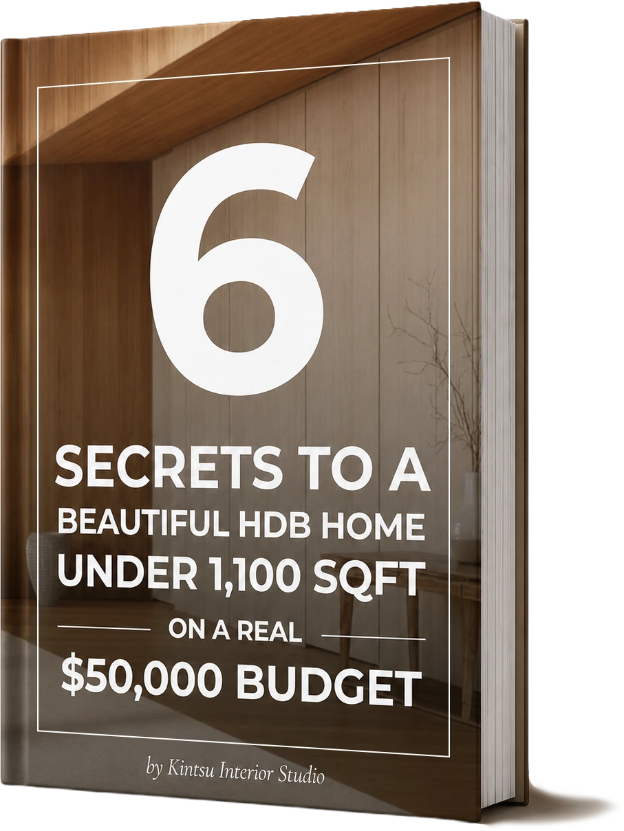 The 6 Secrets to a Beautiful HDB Home free report